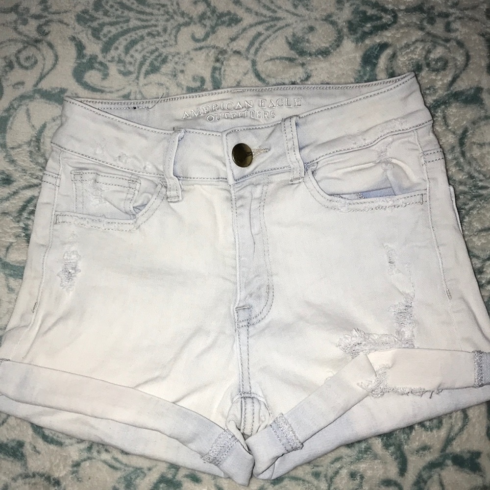 American eagle high rise shorts